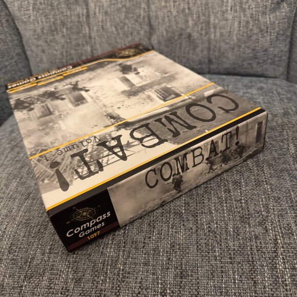 Combat! Volume 1 (open, unpunched, cards in factory seal) Compass Games - Picture 4 of 12